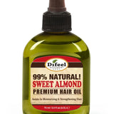 Difeel Sweet Almond Premium Natural Hair Oil 75 ml – Moisturizing, Strengthening & Growth Support