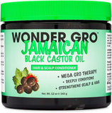 Wonder Gro Jamaican Black Castor Oil Hair Grease Styling Conditioner 340 g – Mega Growth Therapy