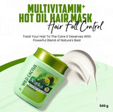 Vatika Naturals Wild Cactus Multivitamin Hot Oil Hair Mask 500g – Hair Fall Control Treatment