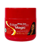 Ampro Shine ’n Jam Magic Fingers Extra Firm Hold 113 / 227 / 454 g – Braiders & Edge Control Gel