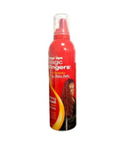 Ampro Shine ’n Jam Magic Fingers Setting Mousse 354 ml – Extra Firm Hold for Braiders
