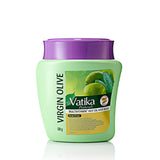 Vatika Naturals Virgin Olive Hot Oil Hair Mask 500g – Anti-Frizz Nourishing Hair Treatment