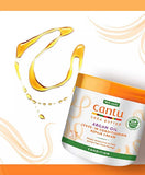 Cantu Shea Butter Argan Oil Leave-In Conditioning Repair Cream 453g – Strength & Moisture for Healthy Hair