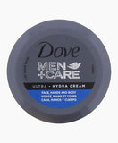 Dove Men+Care Ultra Hydra Cream 75ml – Face, Hands & Body Moisture Care