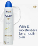 Dove Original Anti-Perspirant Spray 250 ml – Moisturising Cream 48H Care