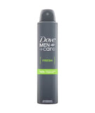 Dove Men+ Care Fresh Deodorant Spray 150 ml – 48H Protection & Comfort