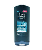 Dove Men+ Care Eucalyptus & Mint 3-in-1 Wash 400ml – Hair, Body & Face Care
