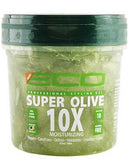 Eco Super Olive 10X Moisturising Styling Gel 236 /473 / 946 ml – Extra Olive Oil