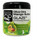 Elasta QP Olive Oil & Mango Butter Glaze Conditioning Shine Gel 170g – Define & Shine