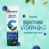 Himalaya Herbals Brightening Vitamin C Blueberry Face Wash 100 ml – Radiance Boosting Cleanser