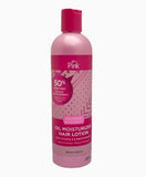 Pink Oil Moisturizer Hair Lotion 946 ml – Strengthening & Heat Protection Lotion with Vitamins