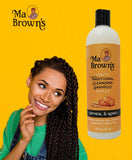 Ma Brown’s Traditional Cleansing Shampoo with Oatmeal & Honey  473 ml – Clarifying & Scalp Rejuvenating Shampoo