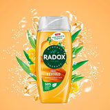 Radox Mineral Therapy Feel Revived Mandarin & Apricot Shower Gel 225 ml – Energising Cleanse