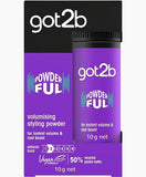 Schwarzkopf Got2b Powder’ful Volumizing Styling Powder 10g – Instant Root Lift & Texture