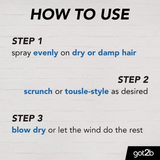 Schwarzkopf Got2b Beach Matt Mermaid Look Texturizing Salt Spray 200 ml – Beachy Waves & Texture