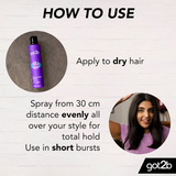 Schwarzkopf Got2b Volumania 24H Volumising Spray 300 ml – Root-to-Tip Volume