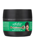 Sof N Free Black Castor Oil Anti-Dandruff Braid & Twist Gel 125 ml – Moisture & Scalp Care
