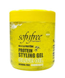 Sof N Free Hair Xpert Olive Oil Protein Styling Gel 500 ml – Strong Hold & Nourishment