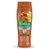 Vatika Naturals Moroccan Argan Multivitamin+ Shampoo 400ml – Exotic Silky Shine Cleanser