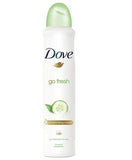 Dove Go Fresh Anti-Perspirant Spray 250 ml – Cucumber & Green Tea