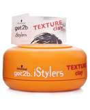 Schwarzkopf Got2b iStylers Texture Clay 75 ml – Strong Hold Matte Styling