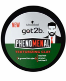 Schwarzkopf Got2b Phenomenal Texturizing Clay 100 ml – Matte Finish Hold 5