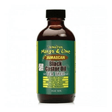 Jamaican Mango & Lime Jamaican Black Castor Oil with Tea Tree 4oz – Scalp Care & Hair Growth Oil